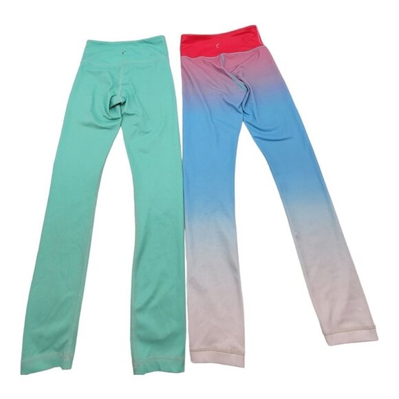 Zyia Active Leggings Firecracker Shimmer Light  Sz 2 bundle - Picture 14 of 16